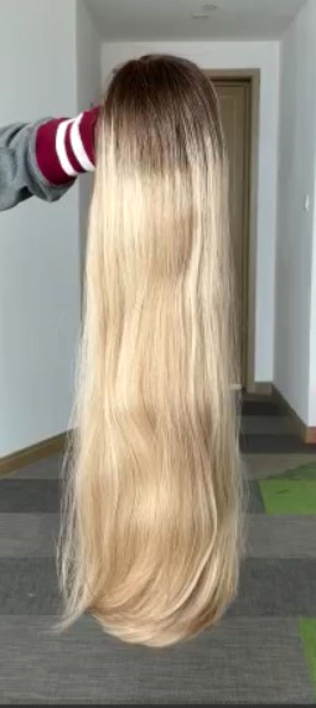 Estoque Europeu #2 Natural Liso, Cabelo Humano de Camada Leve Perucas Judaicas 21" e 24" 130% Densidade