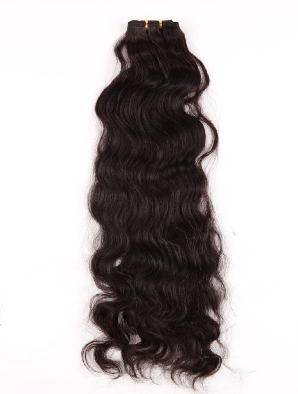 Stock Indian Remy Natural Color Natural Wave Human Hair Wefts