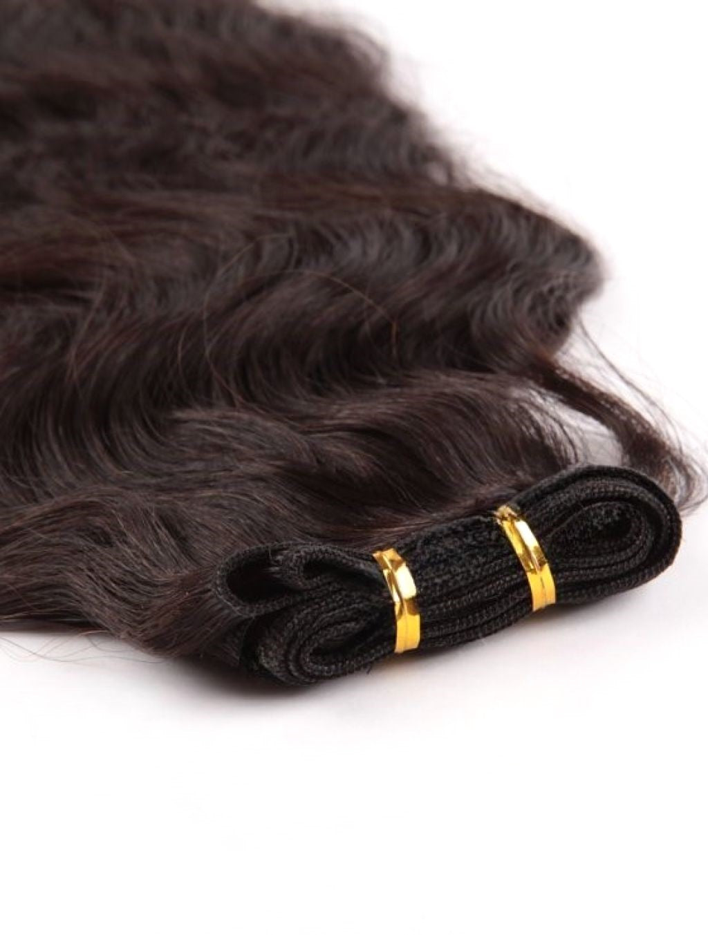 Stock Indian Remy Natural Color Natural Wave Human Hair Wefts