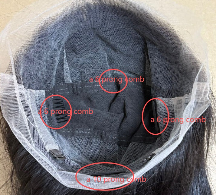 Custom Glueless Full HD Lace Mongolian Natural Brown Body Wave Human Hair Wig 24 inches