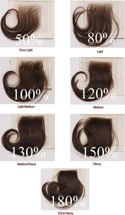 Stock 13 x 6 Lace Front Brasilianisches Kupfer gewelltes Echthaar Perücken 16" 150% Dichte