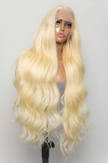 Stock Full Lace Glueless Brésilien Couleur Naturelle Naturel Droite Perruque de Cheveux Humains 28" 180% Densité