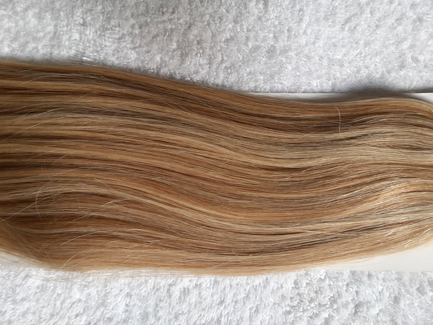 Stock European Brown Piano Double Drawn Straight Human Hair U-Tip Extensions