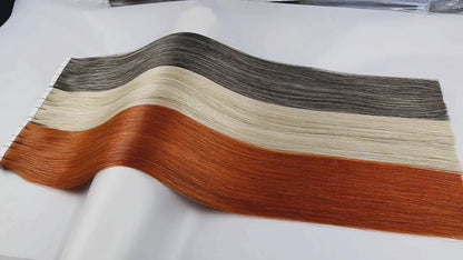 Custom Premium European Dark Color Double Drawn Tape-In Human Hair Extensions