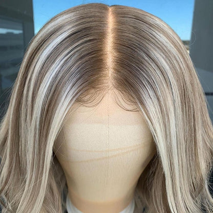 Custom HD Lace Front European Ashay HL Double Drawn Human Hair Wig