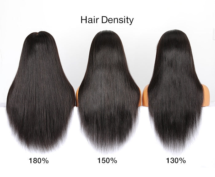 Stock 13 x 6 Lace Frontal Brasilianische Naturschwarze Naturwellen-Echthaarperücken 16 "und 22" 150% Dichte