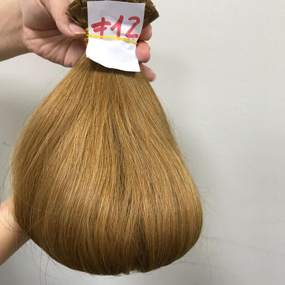 Benutzerdefinierte Prebond Keratin Fusion russische doppelt gezeichnete Echthaarverlängerungen 12-30" 100g