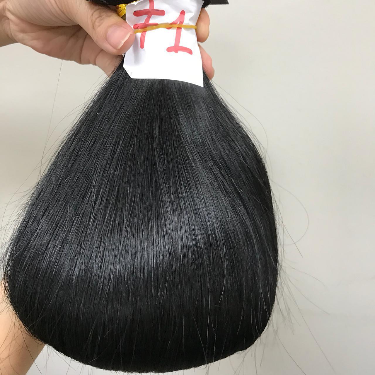 Custom Vietnamese Natural Color Double Drawn Tape-In Human Hair Extensions