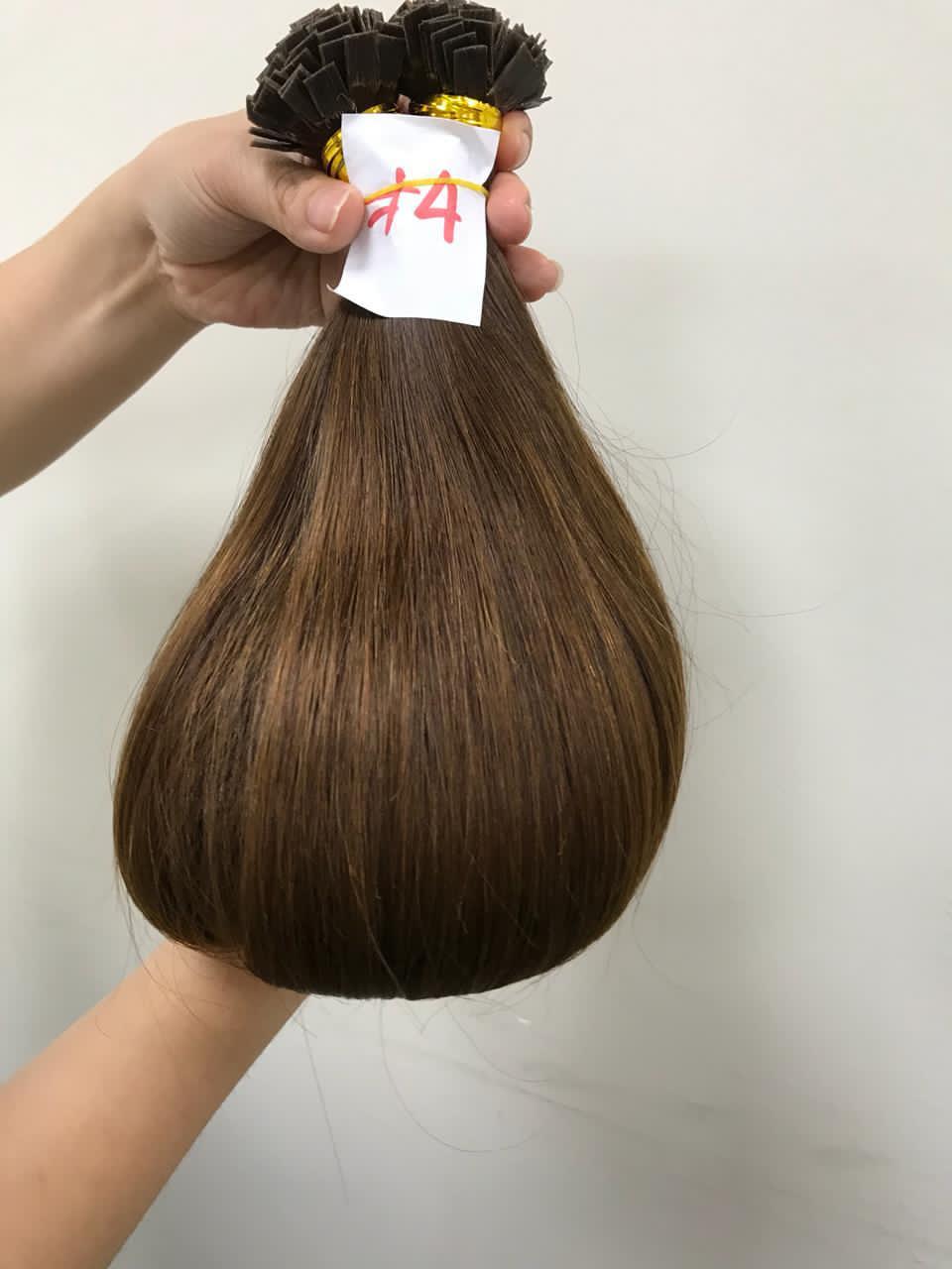 Custom Vietnamese Dark Brown Double Drawn Tape-In Human Hair Extensions