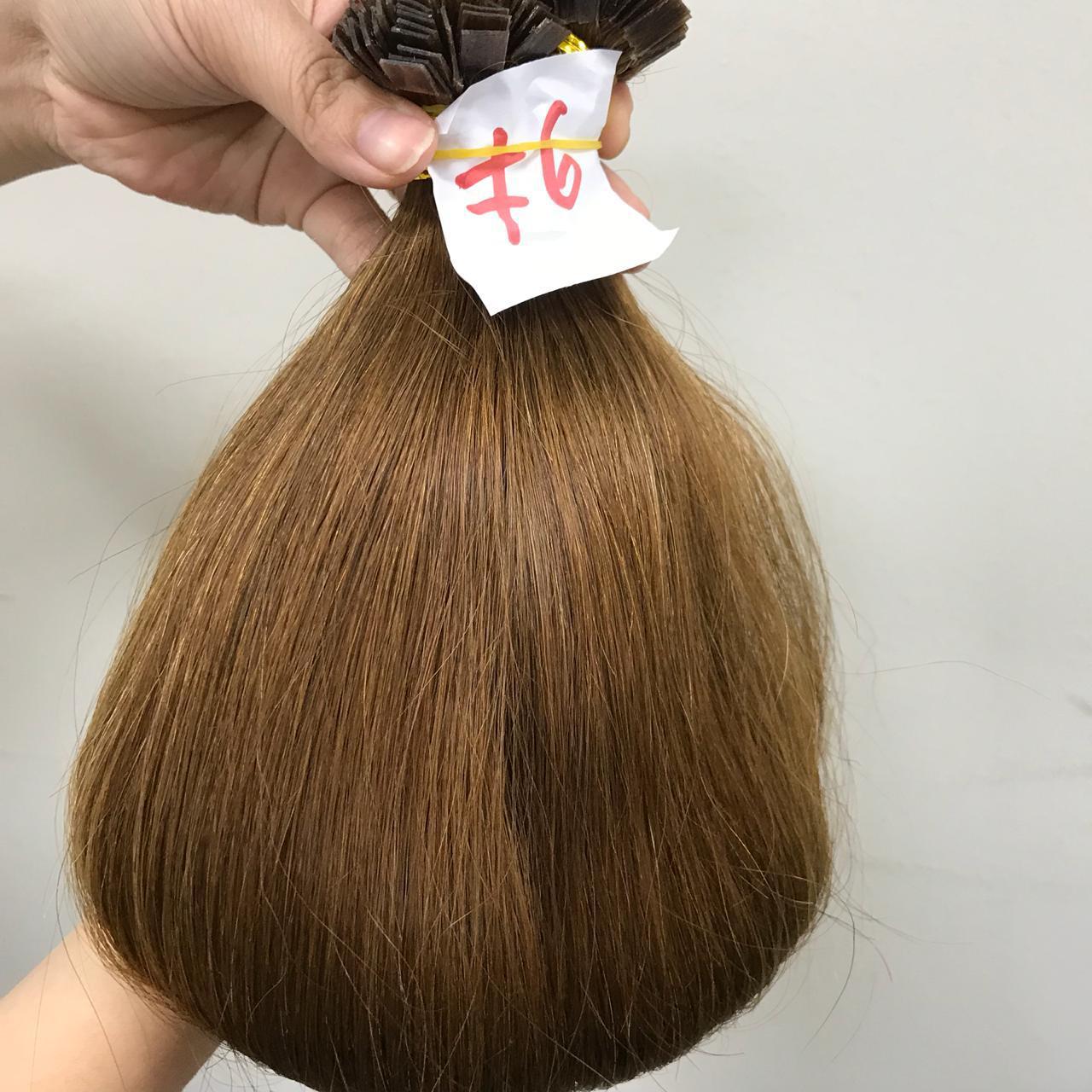 Custom Prebond Keratin Fusion Russian Double Drawn Human Hair Extensions