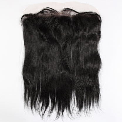 Stock 13x4 HD Lace Frontal Virgin Natural Black Body Wave Human Hair Frontals 10"-20" 130% Dichte