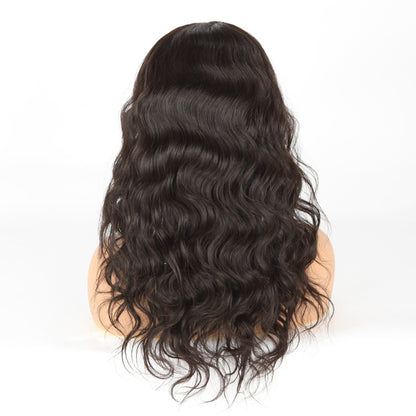 Stock Full Lace Brazilian Natural Color Natural Wave Human Hair Wigs