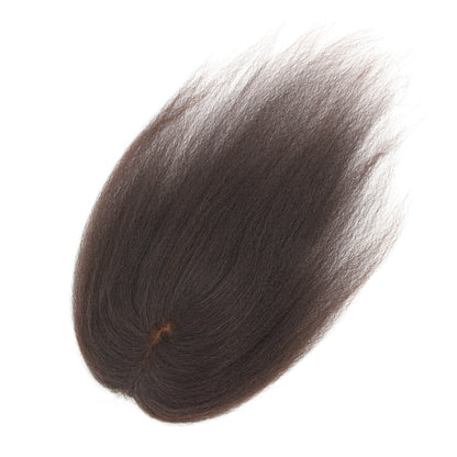 Lager hel blonder brasilianske #2 røtter med #24/30 Blended Ombre rett dobbelttrukket menneskehårlukking 26" 150 % tetthet