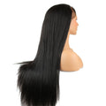 Stock HD Lace Front Brazilian Natural Color Straight Human Hair Wigs