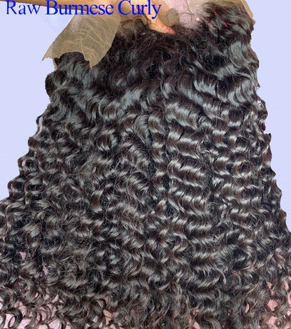 Stock FIVE WIG DEAL HD Lace Front Raw Natural Black Virgin Human Hair Wigs