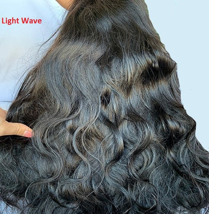 Stock HD Lace Front Raw Brazilian Virgin Human Hair Wigs