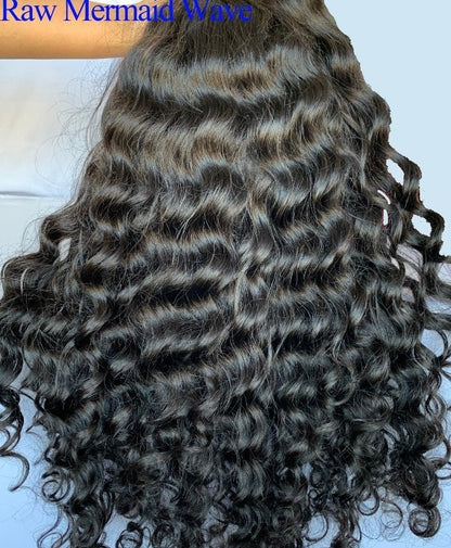 Stock 13 "x 4" HD Lace Front Raw Virgin Human Hair Perücken 16-22 "200% Dichte