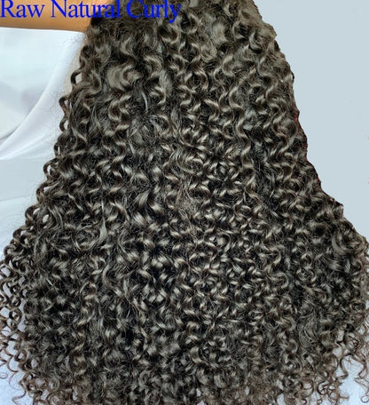 Auf Lager 13 "x 4" HD Lace Front Rohes Reines Echthaar Perücken 24-30 "200% Dichte