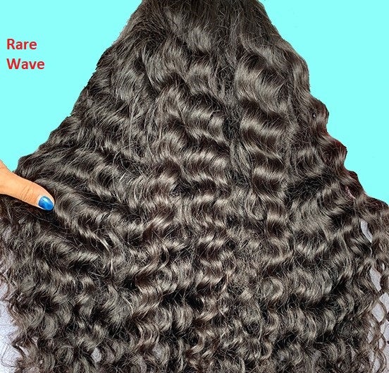 Stock FIVE WIG DEAL HD Lace Front Raw Natural Black Virgin Human Hair Wigs