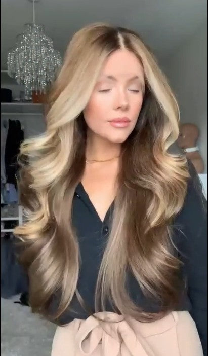 Stock Lace Front Brazilian Honey Blonde Body Wave Human Hair Wigs