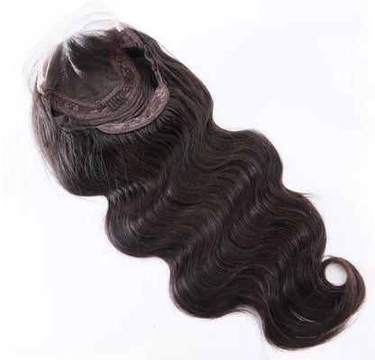 Lager 5" HD blonder Front European Remy Natural Black Body Wave Rett Single Knots Menneskehår Parykker 14"-24" 150 % tetthet