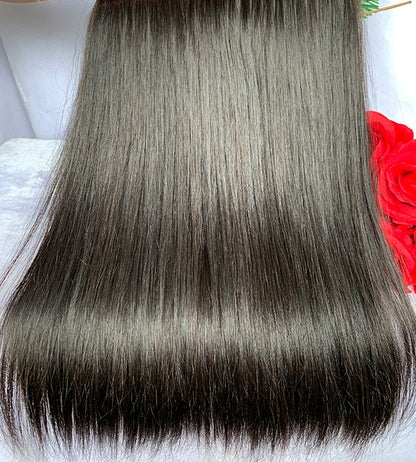 Stock Burmese Raw Natural Black Straight Human Hair Bundles