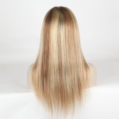 Stock Full Lace Brazilian Rooted Ombre with HL Straight Human hair Wig