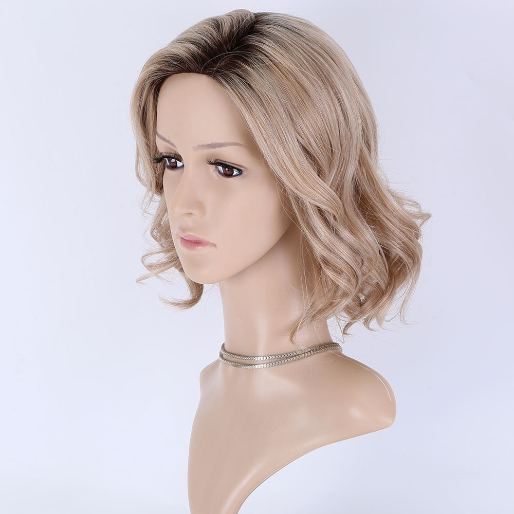 Lace Front Mono 5"x 5" European Remy Gray Ombre Human Hair Wigs