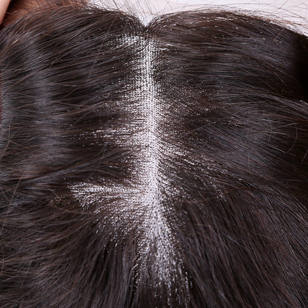Stock HD Lace Front European Natural Color Natural Straight Human Hair Wigs