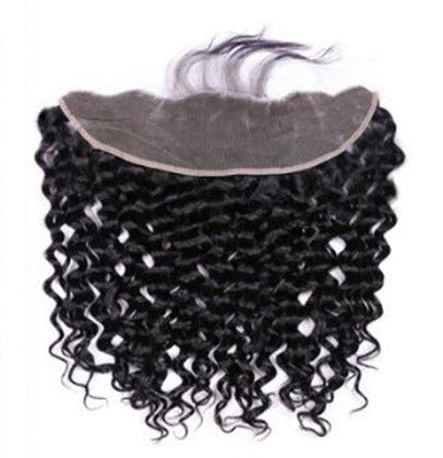 Stock 13x6 HD Lace Frontal Virgin Natural Black Natural Wave Human Hair Frontals