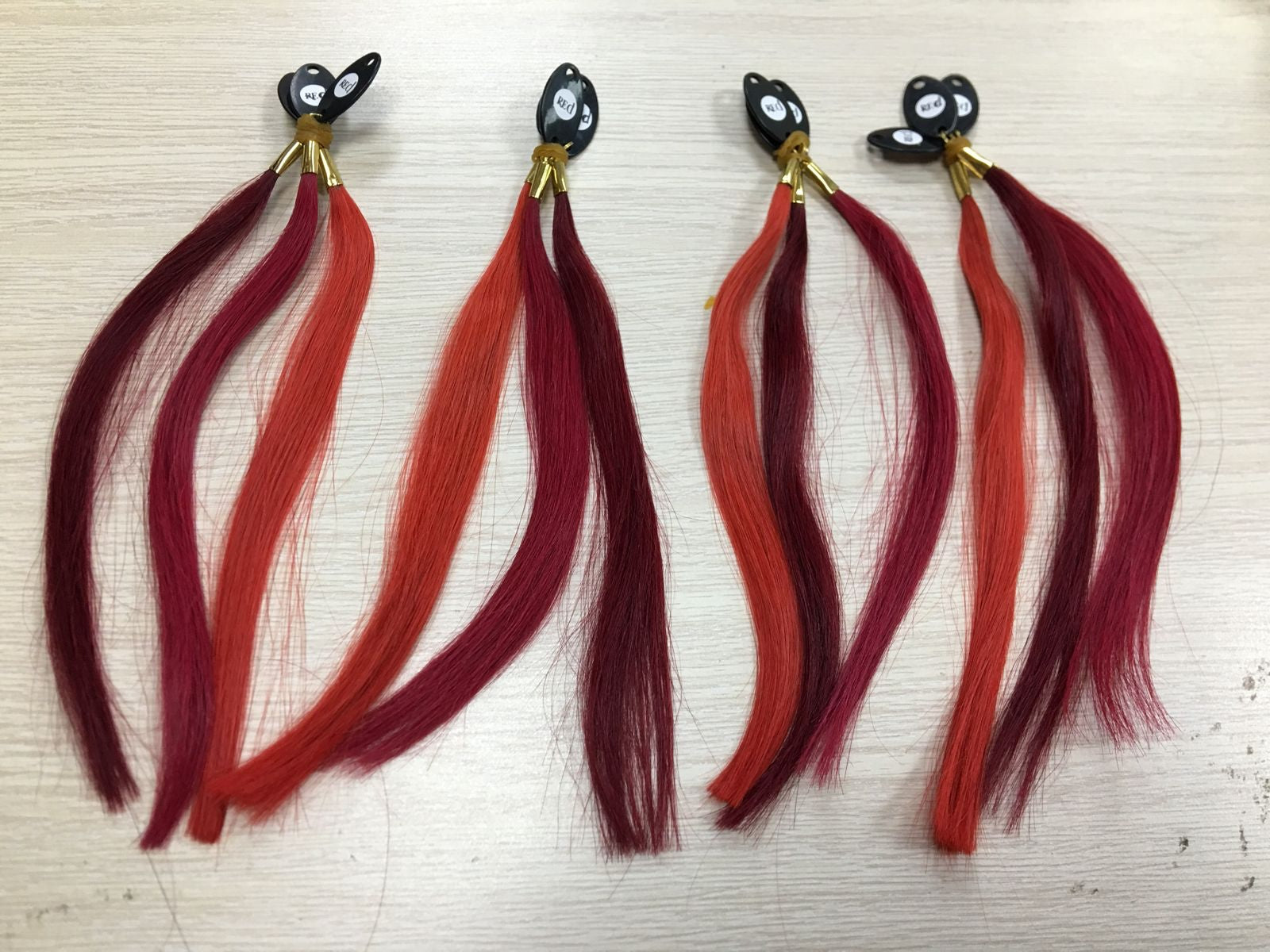 Custom European White Blonde Double Drawn Tape-In Human Hair Extensions