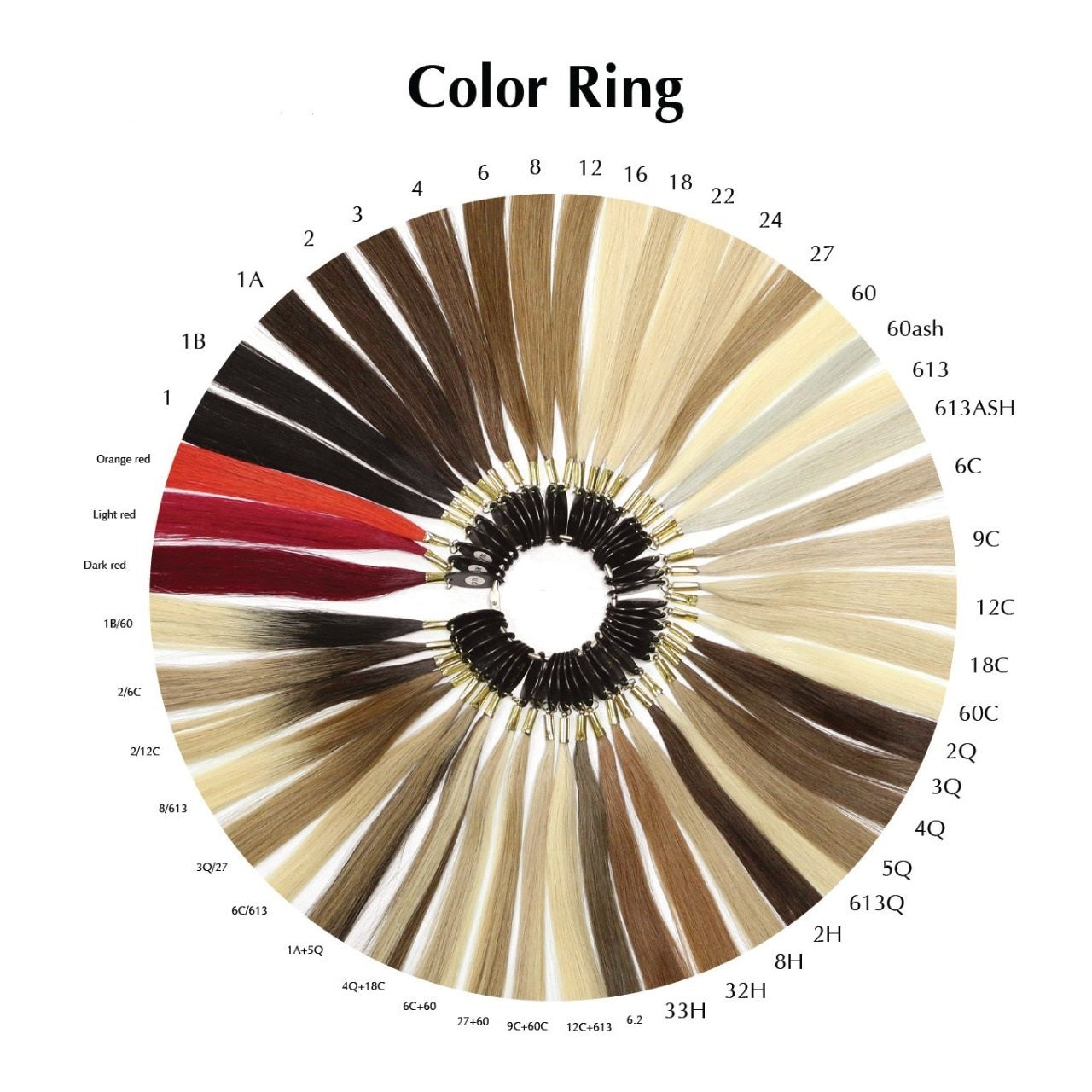 Custom European Double Drawn Wefted Ponytail Human Hair Pieces 100 and 120 grams