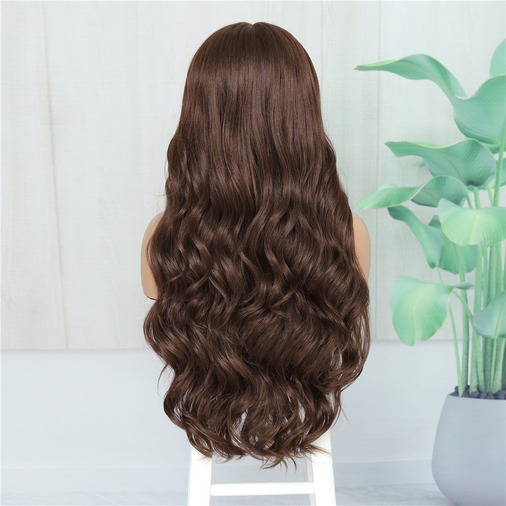 Stock 13 x 6 encaje frente brasileño #60 recto/ondulado cabello humano pelucas 24 "180% densidad