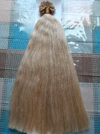 Stock Chinese #4/30/613 Natural Straight Double Drawn Human Hair U-Tip Extensions 16" 100g