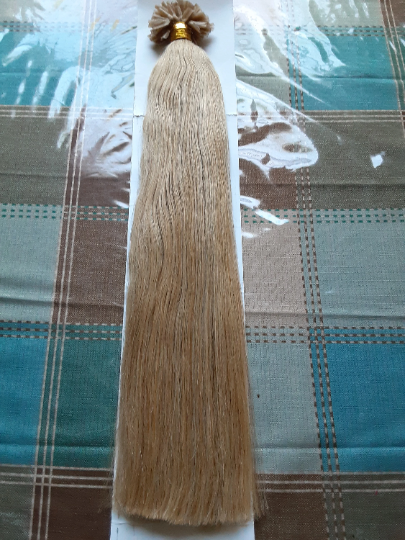 Stock Chinese #4/30/613 Natural Straight Double Drawn Human Hair U-Tip Extensions 16" 100g