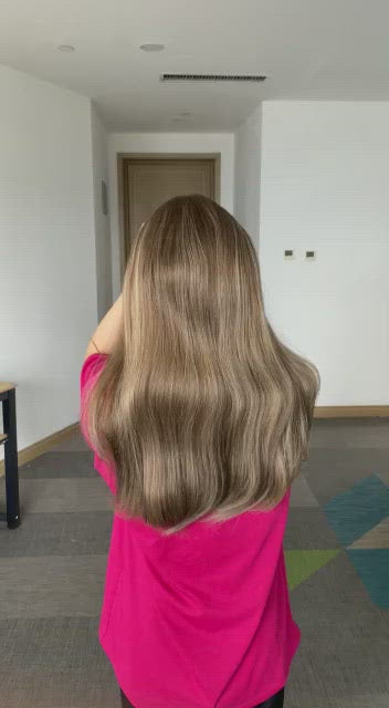 Estoque Europeu #2 Natural Liso, Cabelo Humano de Camada Leve Perucas Judaicas 21" e 24" 130% Densidade