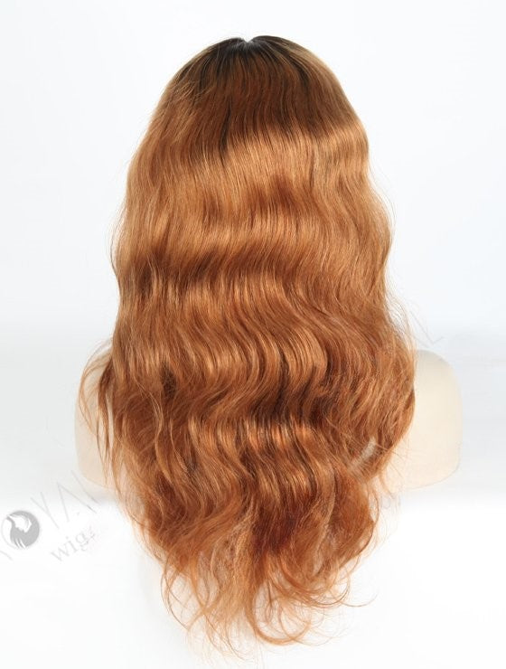 Custom Full Lace Brazilian Natural Color Ombre Body Wave Human Hair Wig