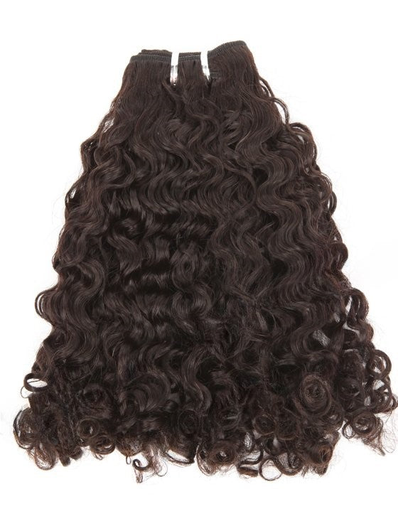 Stock Malaysian Natural Black/Ombre Deep Curl Double Drawn Human Hair Wefts 300g 28"