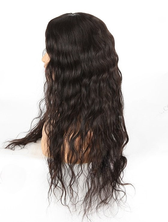 Stock Glueless Malaysian Natural Color Natural Straight Human Hair Silk Top Wigs