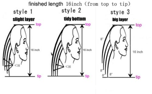 Stock European Brown with Blonde HL Straight Layer Human Hair Jewish Wig